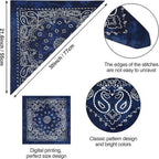 Holytech paisley bandanas 14 pack, view 5