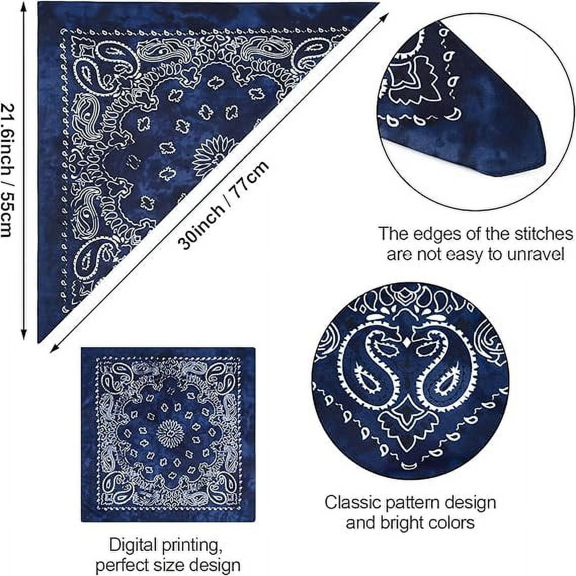 Holytech paisley bandanas 14 pack, view 5
