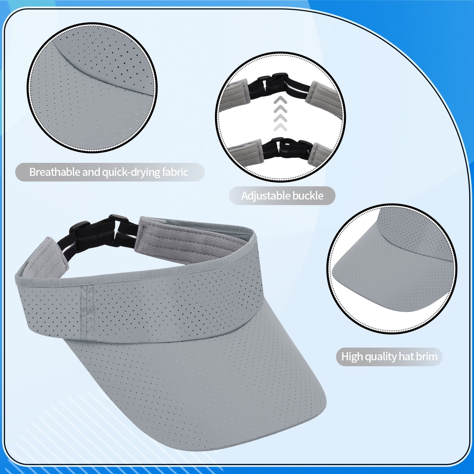 Armscye quick-dry sun visor 2 pack, view 2