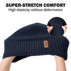 WMCAPS fleece-lined beanie with ear flaps, view 5