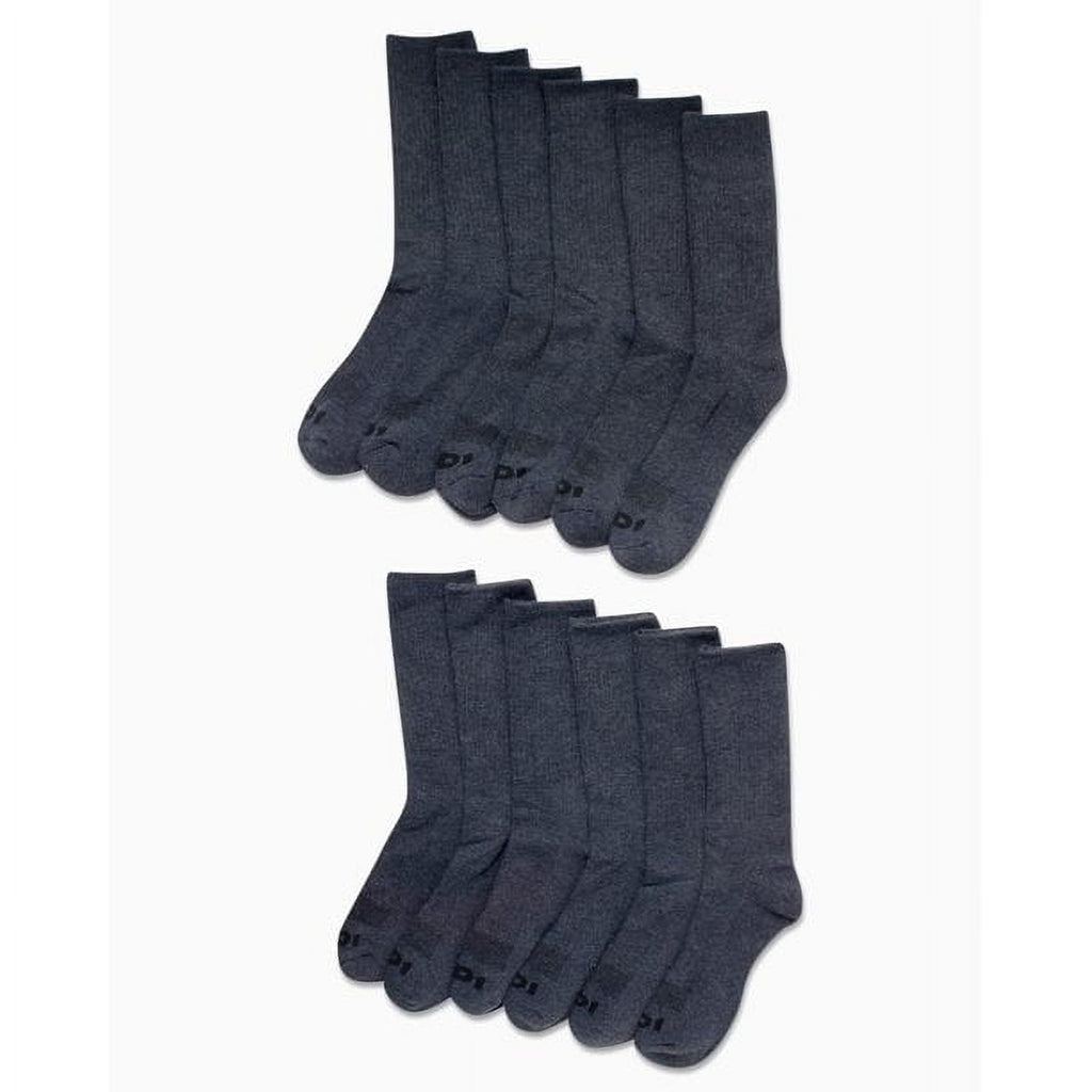 AND1 cushioned crew socks 12 pairs, view 3