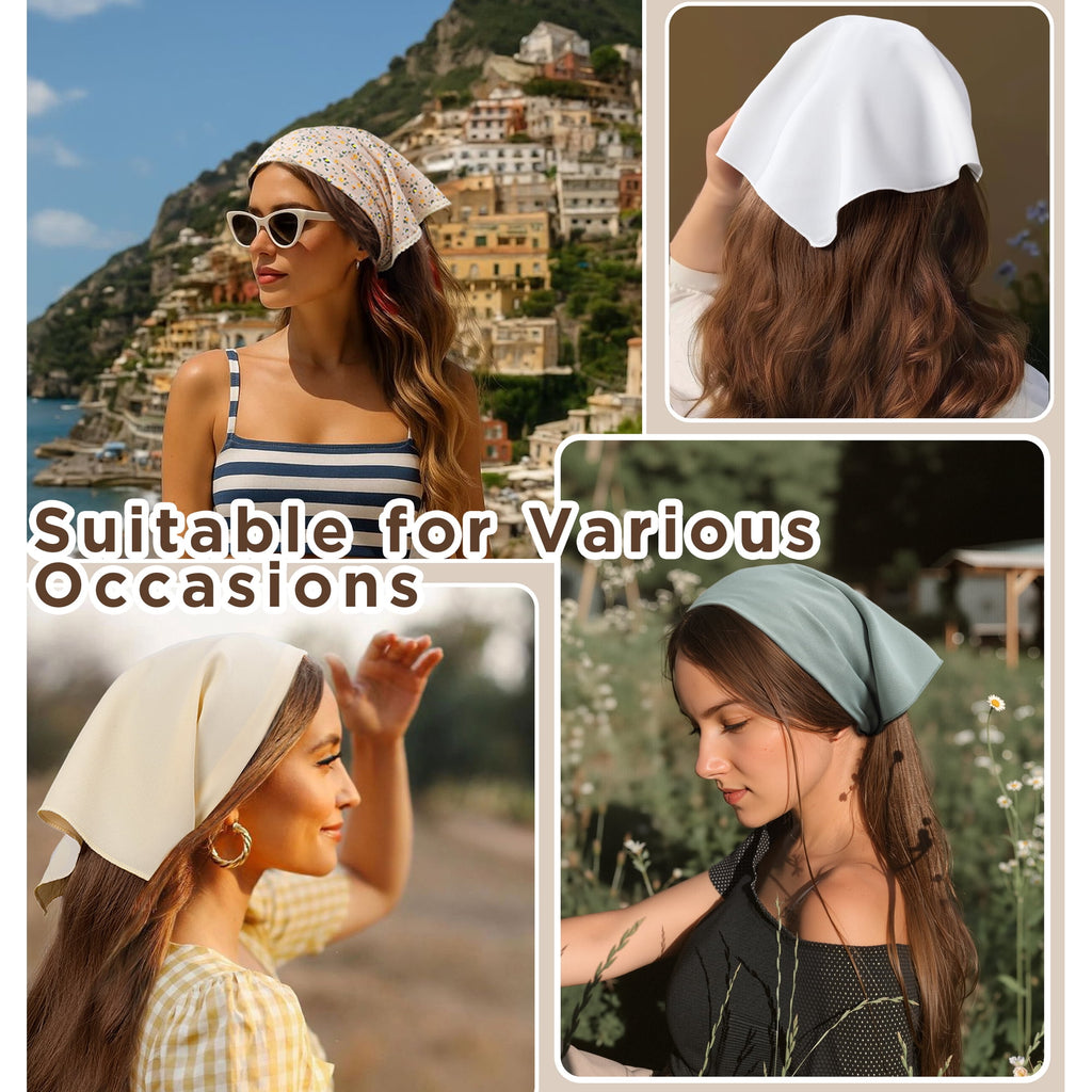 HBlife tie-back head scarves 4 pack, view 5