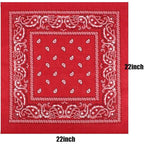 ZHUYING paisley bandanas 16 pack, view 2