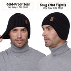 WMCAPS fleece-lined beanie with ear flaps, view 2