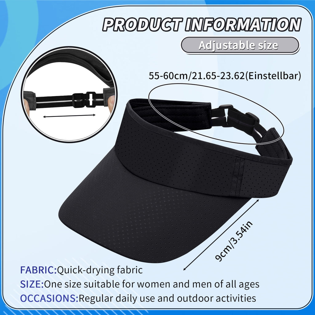 Armscye quick-dry sun visor 2 pack, view 3