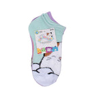 Squishmallows girls' no-show socks 6 pairs, view 2
